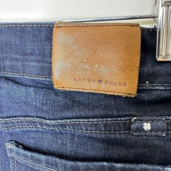 Lucky Brand Jeans Brooke Skinny Jeans Size 00/24 Dark Blue Wash - Picture 9 of 10